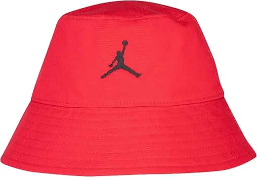 Amazon.com: Jordan Big Boys Bucket Hat (Red(9A0581-R78